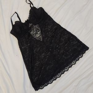 Victoria Secret black Teddy 36C